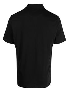 Vince short-sleeve Pima-cotton polo shirt - Zwart