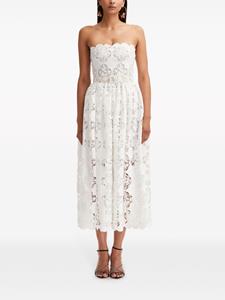 Oscar de la Renta Midi-jurk - Wit