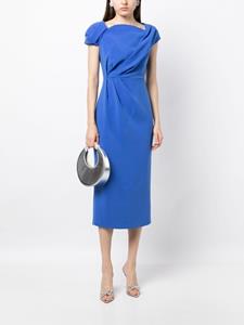 Rachel Gilbert Gedrapeerde mini-jurk - Blauw