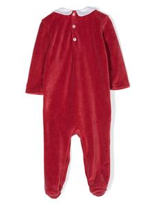 Ralph Lauren Kids Pyjama met dubbele rij knopen - Rood