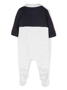 BOSS Kidswear Pyjama met geborduurd logo - Grijs