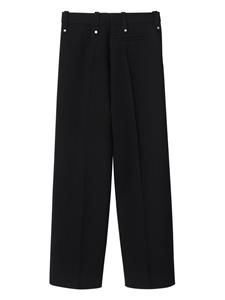 Burberry Straight pantalon - Zwart