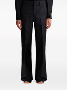 ETRO jacquard straight-leg trousers - Zwart