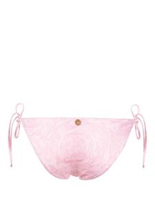 Versace Barocco-print bikini bottom - Roze