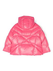 Khrisjoy Kids Khriskid hooded puffer jacket - Roze