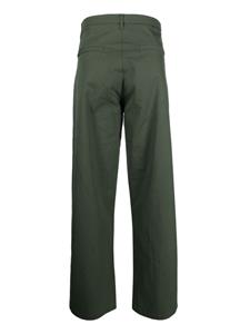 ARTE Pierre high-waist wide-leg trousers - Groen