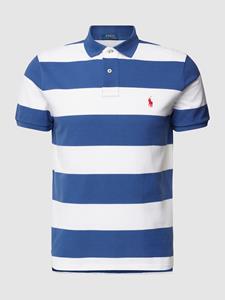 Polo Ralph Lauren Custom Slim-Fit Striped Cotton Polo Shirt - L
