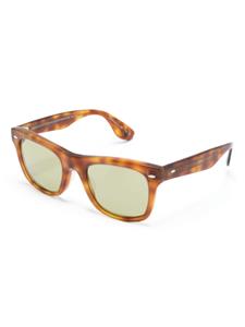 Oliver Peoples Mister Brunello square-frame sunglasses - Bruin
