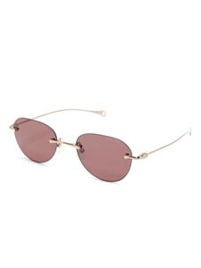 Dita Eyewear round-frame tinted sunglasses - Goud