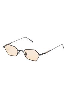 Matsuda geometric-frame optical glasses - Zwart