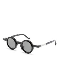 VAVA Eyewear WL0056 zonnebril met rond montuur - Zwart