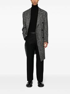Tagliatore virgin wool tailored trousers - Zwart