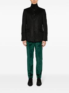 Karl Lagerfeld Fluwelen pantalon - Groen