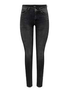 Only Onlblush Mid Sk Dnm Rea967 Skinny Fit Washed Black