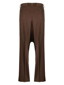 Auralee pleat-detail straight-leg trousers - Bruin