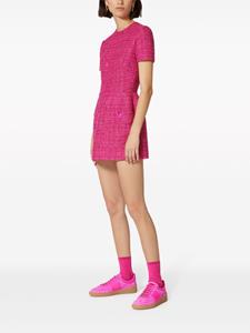 Valentino Tweed mini-jurk - Roze