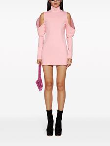 AREA crystal-embellished minidress - Roze