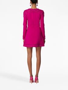 Carolina Herrera sequin-embellished minidress - Roze