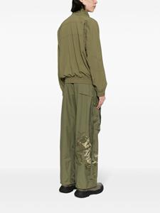 Maharishi Blaze Samurai-embroidered cargo trousers - Groen