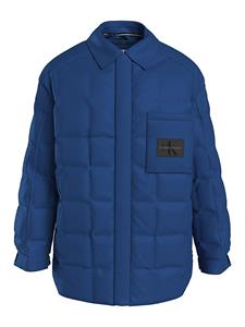 Calvin Klein Gewatteerde jas in blauw voor Heren