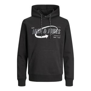 Jack & Jones PlusSize Hoodie JCOBLACK SWEAT HOOD CH PLS