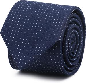 Suitable Krawatte Seide Punkte Navy -