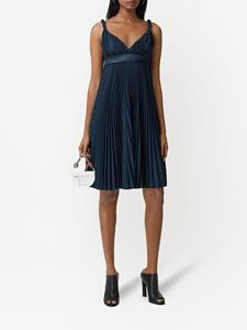 Burberry Geplooide jurk - Blauw
