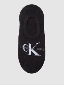 Calvin Klein Jeans Sneakersokken met label in reliëf