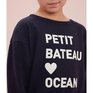 Petit Bateau  Kinder-Sweatshirt FONDANT