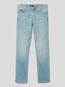 Polo Ralph Lauren Teens Straight leg jeans met labelpatch, model 'ELDRIDGE'
