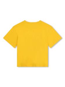 Kenzo Kids Boke Flower-print organic cotton T-shirt - Geel