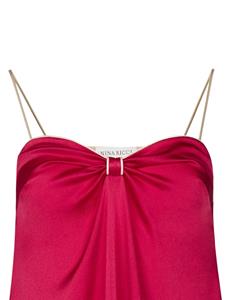 Nina Ricci Mouwloze mini-jurk - Roze