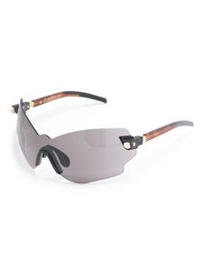 Kuboraum E51 zonnebril met masker montuur - Bruin