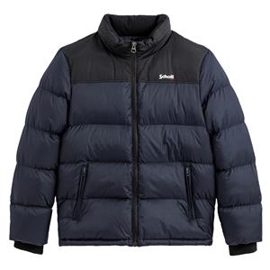 Schott NYC Steppjacke, mit dezenter Logostickerei