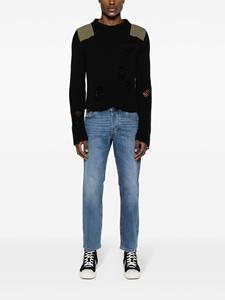 Diesel Larkee-Beex mid-rise tapered jeans - Blauw