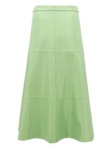 Alexis Kova panelled midi skirt - Groen