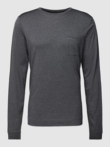 Jockey Shirt met lange mouwen in gemêleerd design, model 'Night & Day'