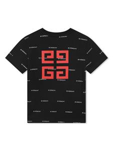 Givenchy Kids T-shirt met 4G-print - Zwart