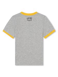 Kenzo Kids T-shirt met logoprint - Grijs