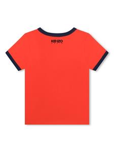 Kenzo Kids Katoenen T-shirt - Rood