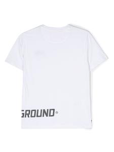 Sprayground kid T-shirt met geborduurd logo - Wit