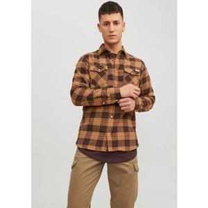 Jack & Jones Langarmhemd "JJSHERIDAN FALL CHECK SHIRT LS", mit Brusttaschen