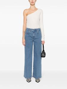 FRAME mid-rise wide-leg jeans - Blauw