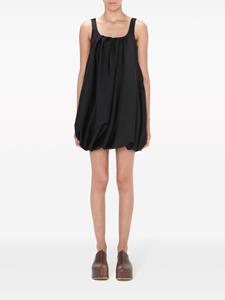JW Anderson Geplooide mini-jurk - Zwart