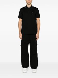 Versace Nautical cotton polo shirt - Zwart