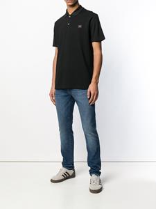 Paul & Shark poloshirt met logopatch - Zwart