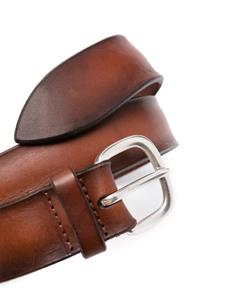 Orciani buckle-fastening leather belt - Bruin