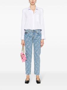 Versace Cropped jeans - Blauw