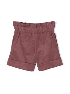 Simonetta Ribfluwelen shorts - Paars