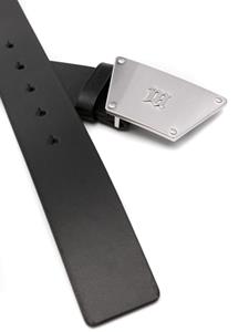 MISBHV 2023 leather buckle belt - Zwart